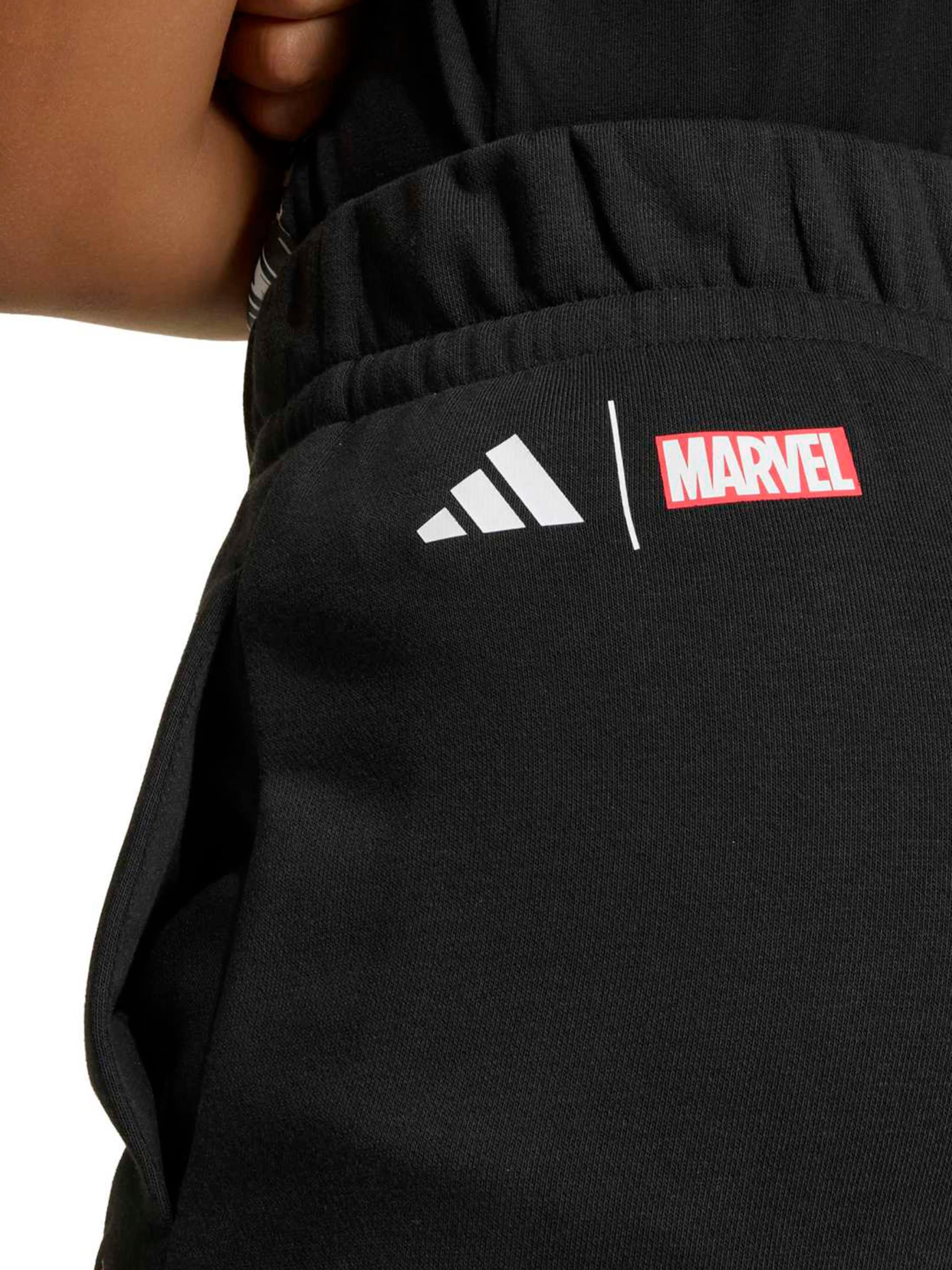 ADIDAS PERFORMANCE - Tapered Pantalón deportivo 'Real Madrid Avengers' en negro
