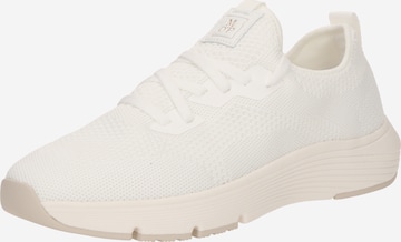 Baskets basses Marc O'Polo en blanc : devant