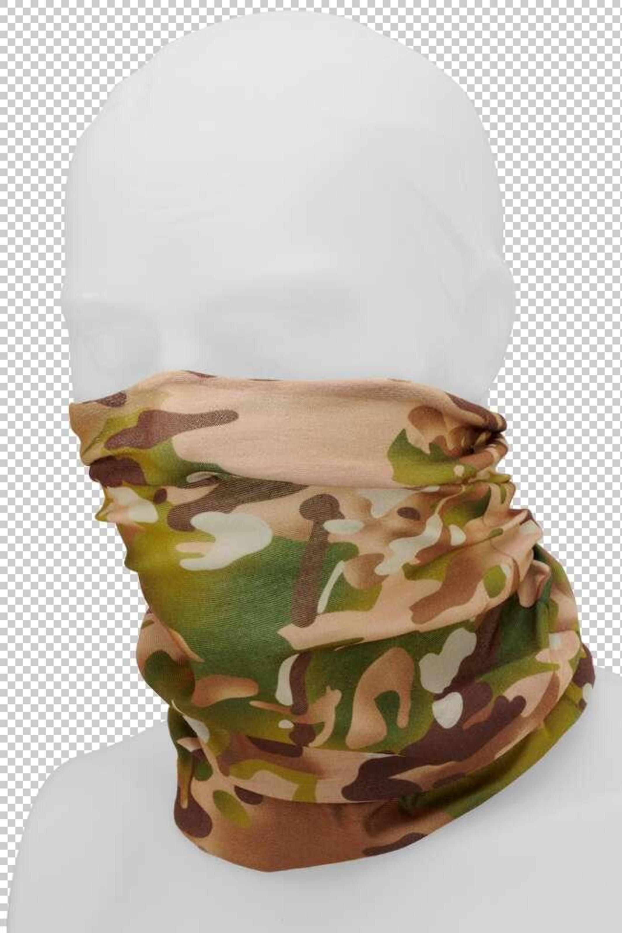 Brandit Loop scarf in Green: front