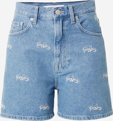 Tommy Jeans Regular Shorts in Blau: predná strana