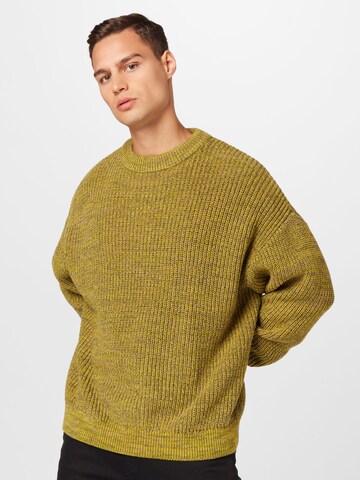 WEEKDAY Pullover 'John' in Grün: Vorderseite