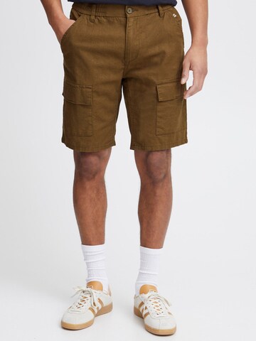BLEND Regular Cargo trousers in Brown: front