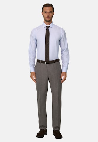 Coupe regular Chemise Boggi Milano en bleu