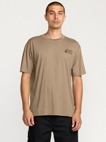Volcom Shirt 'WORKWEAR' in Brown: front