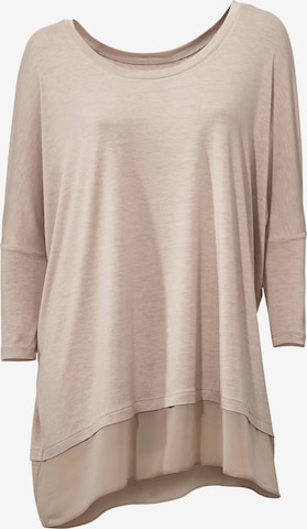 heine Shirt in Beige: voorkant