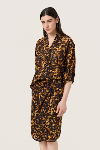 Chemisier 'Gunvy Amily' SOAKED IN LUXURY en mélange de couleurs : devant