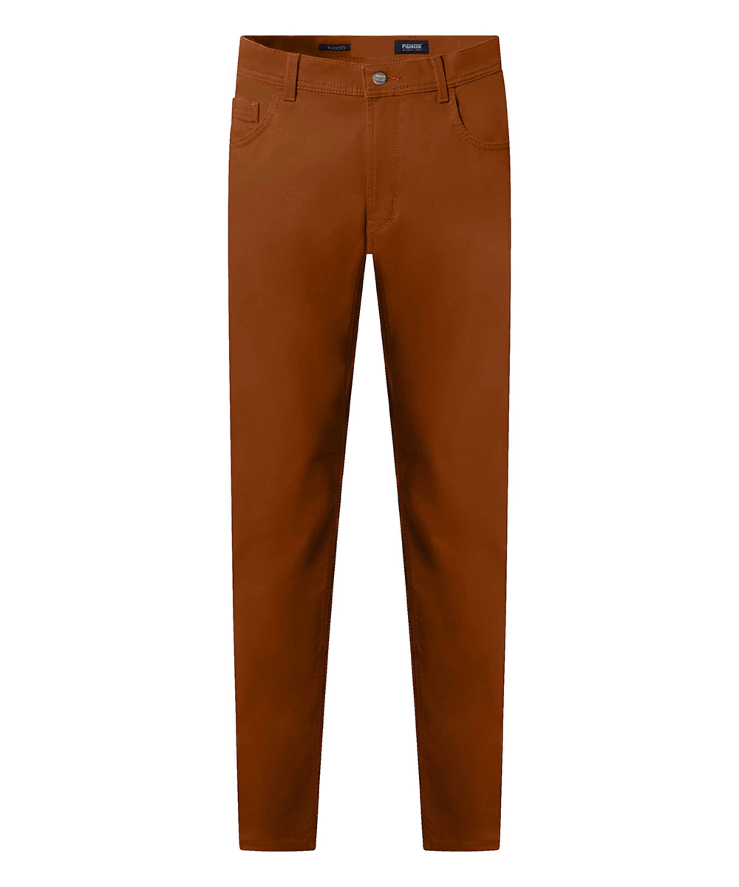 Pioneer Authentic Jeans Pants in Brown: front