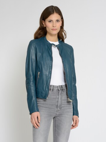 Maze Tussenjas in Blauw: voorkant