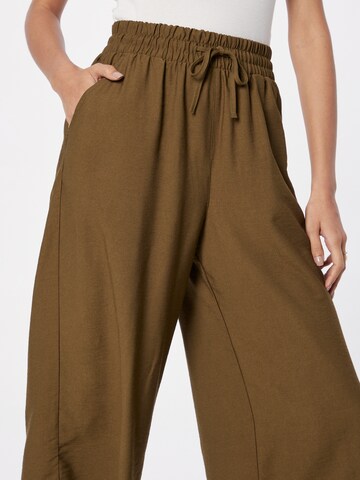 Mavi Wide Leg Hose in Beige