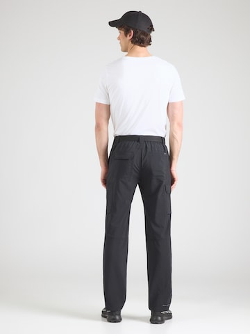 COLUMBIA - regular Pantalón de montaña 'Silver Ridge™' en negro