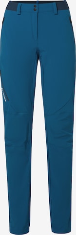VAUDE Outdoor Pants 'Scopi II' in Blue: front