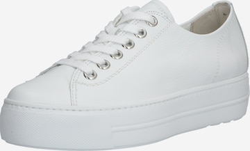 Sneaker bassa di Paul Green in bianco: frontale