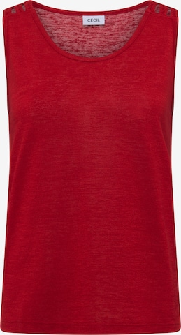 CECIL Top in Rot: Vorderseite