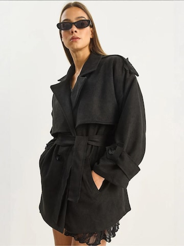 Bianco Lucci Tussenmantel in Zwart