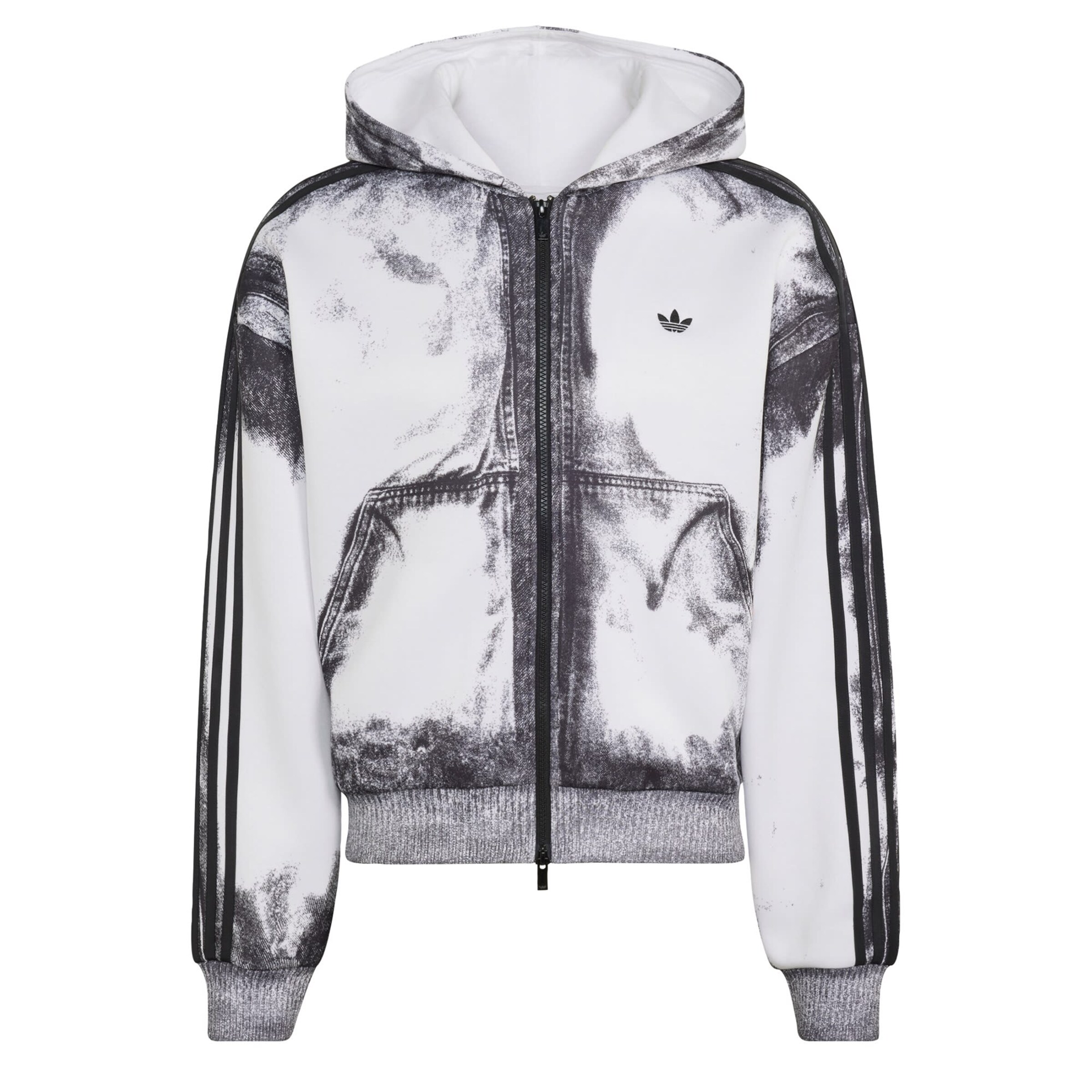 ADIDAS ORIGINALS - Sudadera con cremallera 'Adilenium 6' en blanco: frente