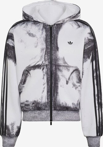 ADIDAS ORIGINALS - Sudadera con cremallera 'Adilenium 6' en blanco: frente