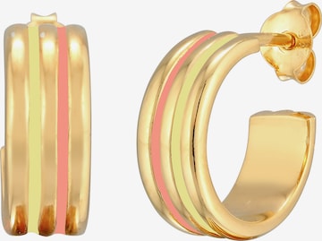 Boucles d'oreilles ELLI en or : devant