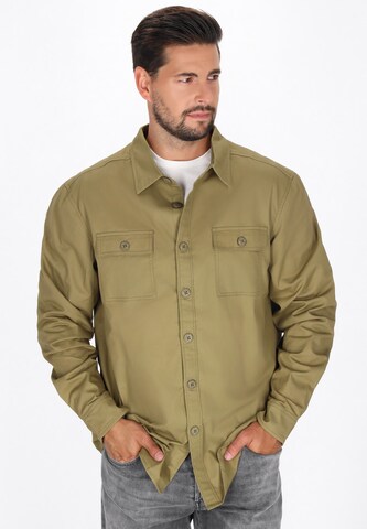 Coupe regular Chemise DreiMaster Vintage en vert : devant