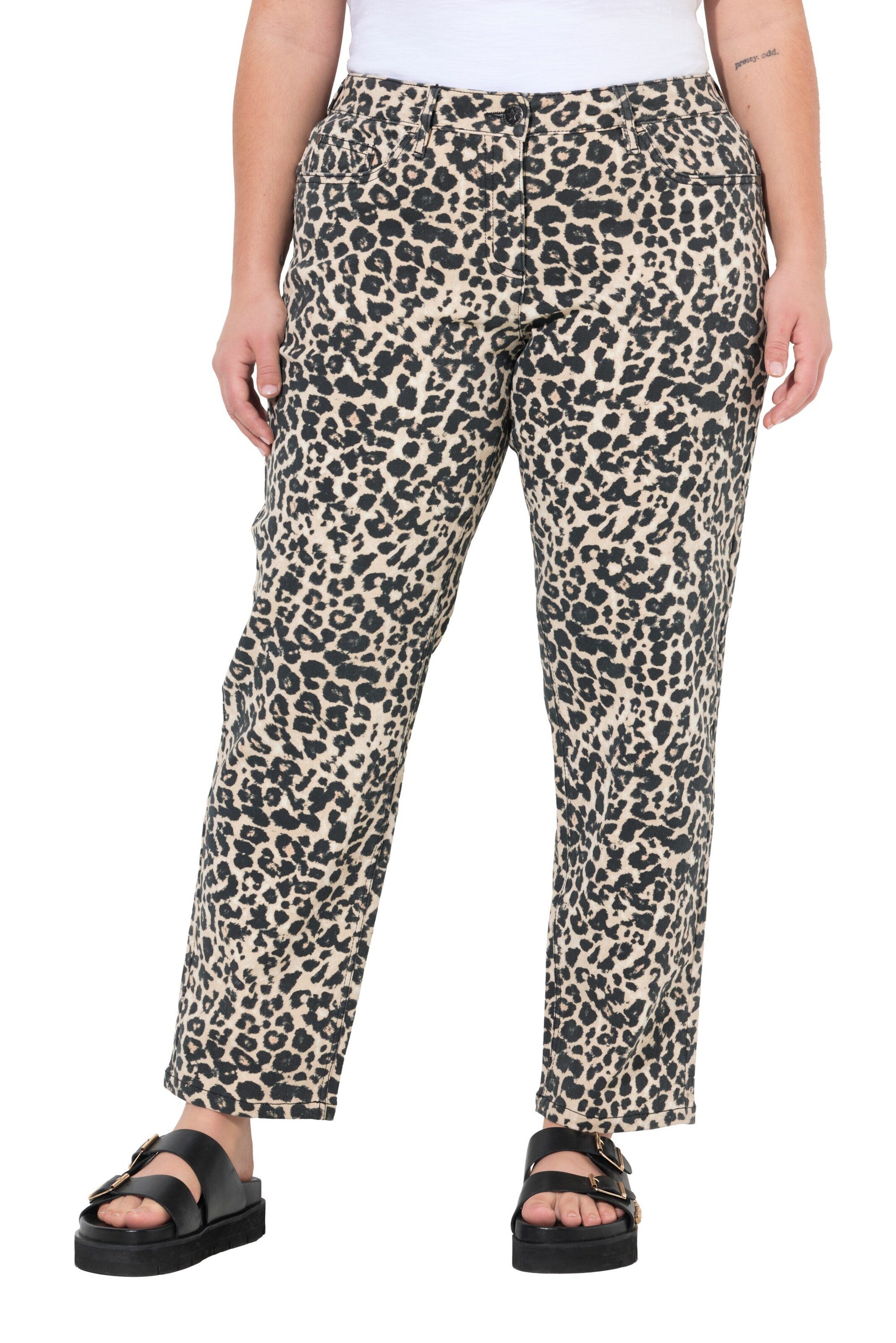 Angel of Style Regular Jeans in Grey: front