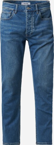 Coupe slim Jean Salsa Jeans en bleu : devant