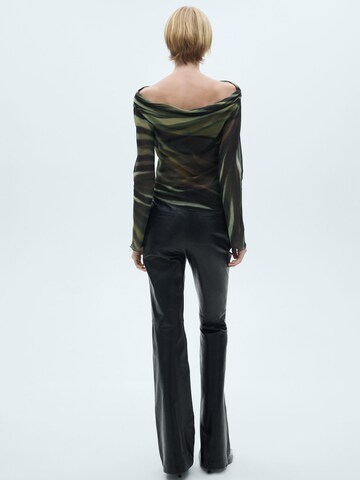 MANGO Bluse 'DONNY' in Schwarz