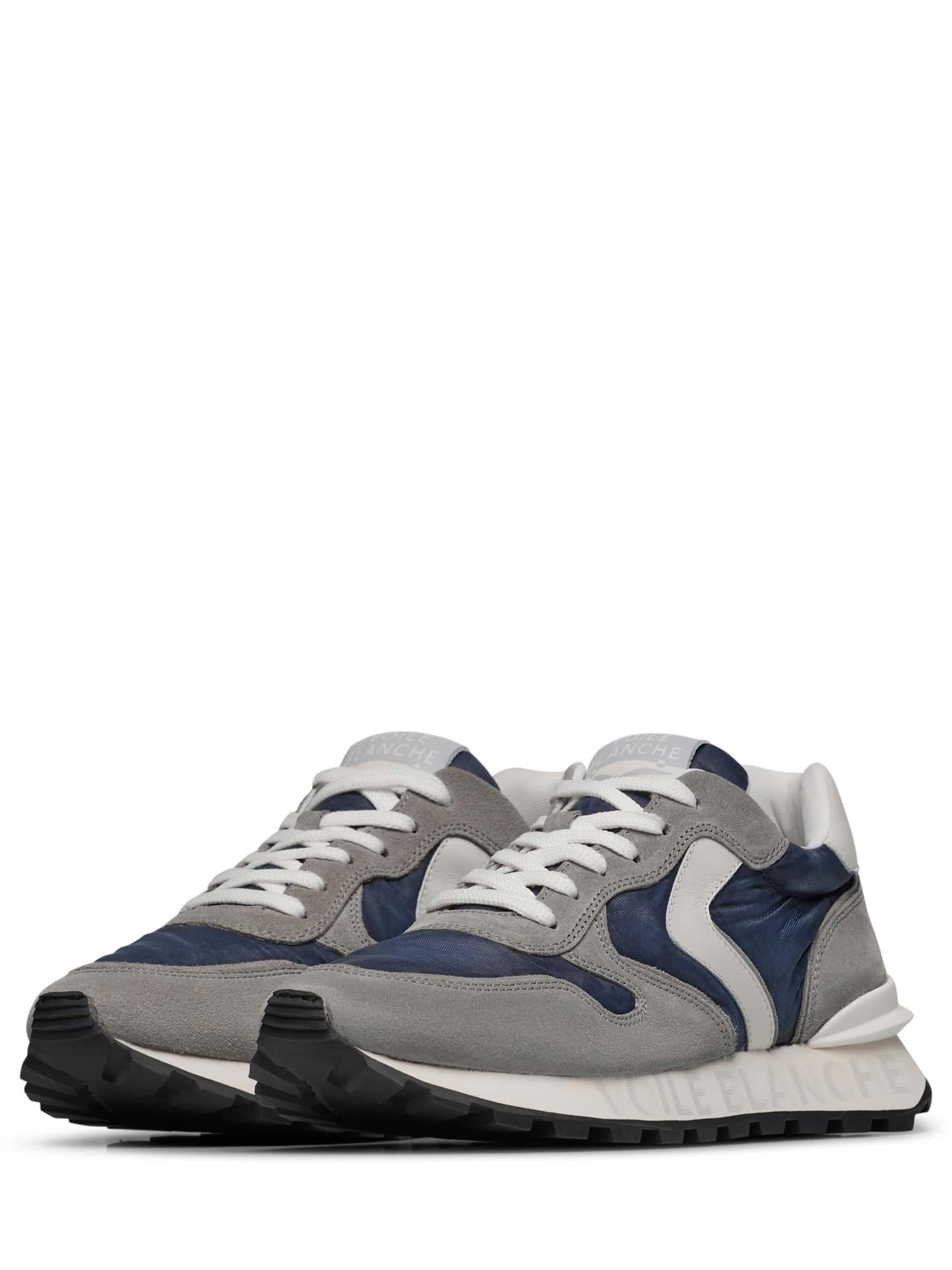 Voile blanche Sneakers laag 'PARIS RACE' in Grijs
