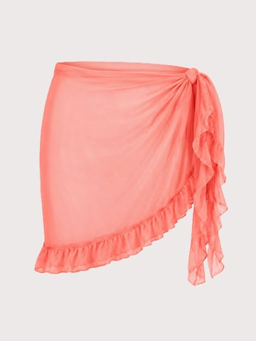 BREEZERA Skirt 'Pareo' in Orange: front