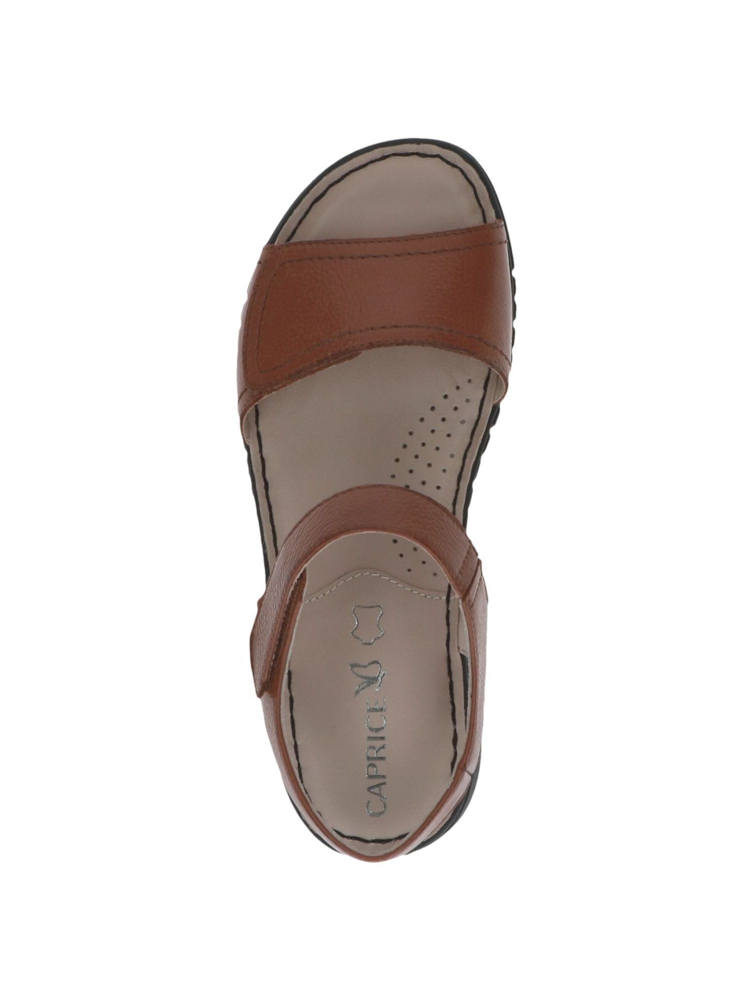 CAPRICE Sandale in Braun