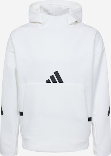 Sportinio tipo megztinis 'Z.N.E.' iš ADIDAS SPORTSWEAR, spalva – juoda / balta, Prekių apžvalga
