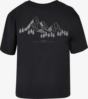 F4NT4STIC T-Shirt 'Mountain' in Schwarz