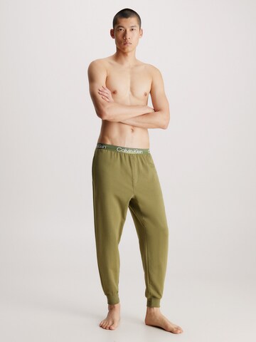 Calvin Klein Underwear Pyjamabroek in Groen