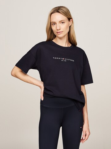 TOMMY HILFIGER Shirt 'ESSENTIALS' in Blauw: voorkant