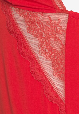 Chemise de nuit LASCANA en rouge