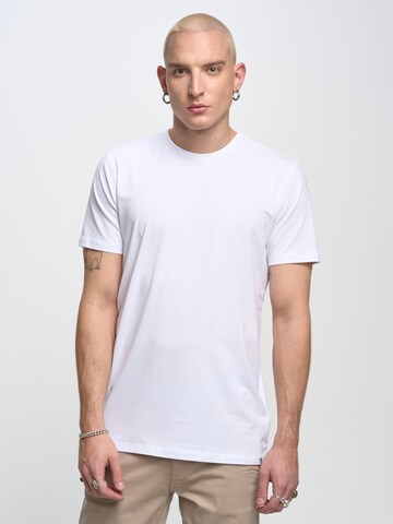 T-Shirt BIG STAR en blanc : devant