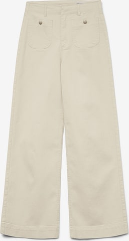 VERO MODA - Pierna ancha Vaquero en beige: frente