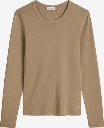 Marc O'Polo Shirt in Braun: Vorderseite