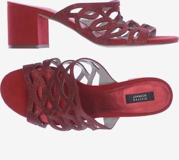 STEFFEN SCHRAUT Sandals & High-Heeled Sandals in 38 in Red: front