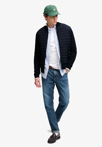 Superdry & Co Tussenjas 'Straight Baffle' in Blauw
