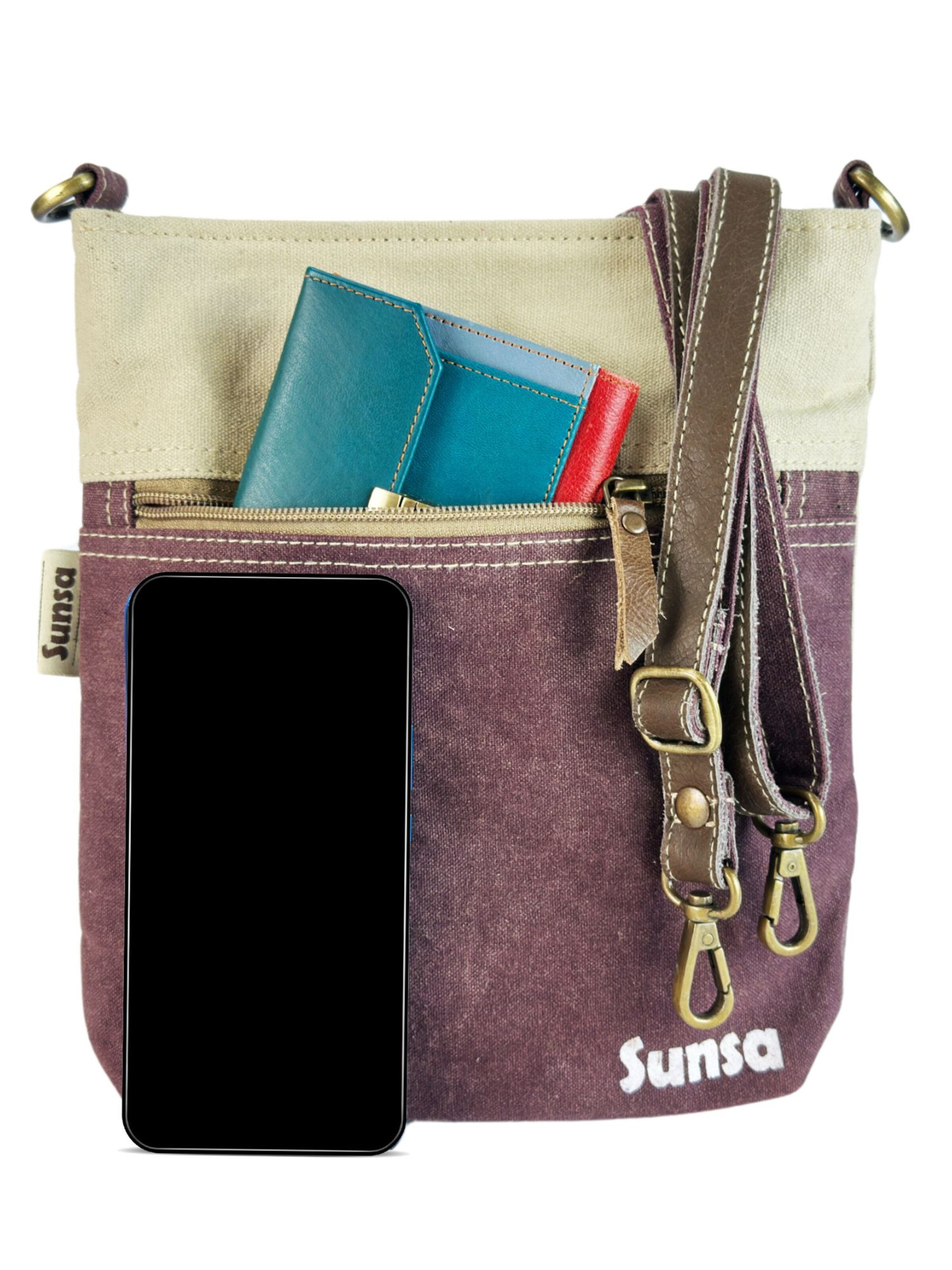 Sunsa Crossbody Bag 'Sunsa' in Brown