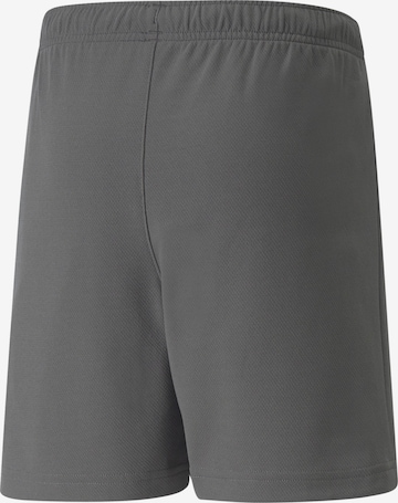PUMA Regular Workout Pants 'TeamRise' in Grey