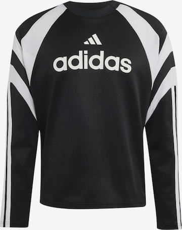 juoda ADIDAS SPORTSWEAR Sportinio tipo megztinis 'TIRO': priekis
