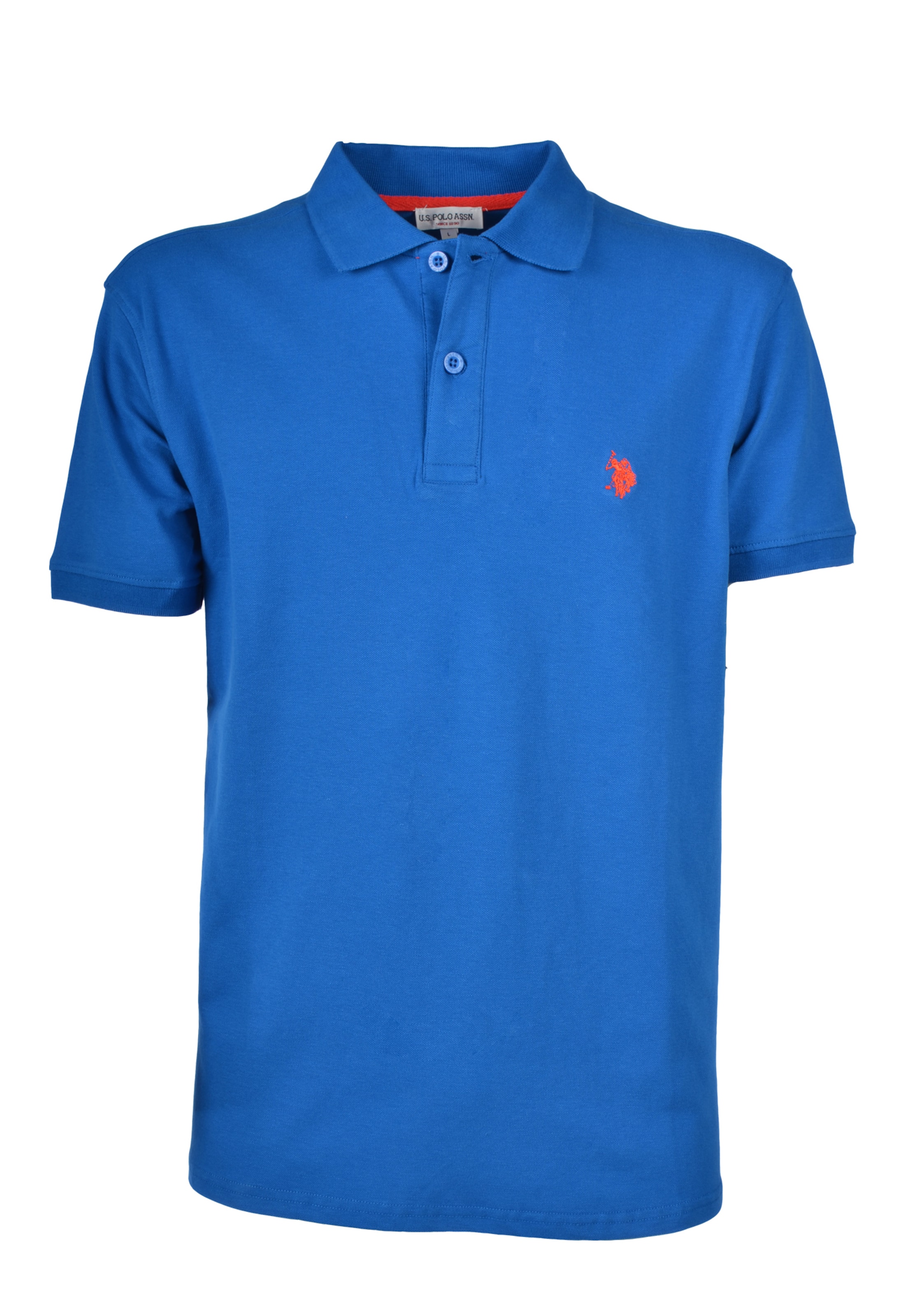 U.S. POLO ASSN. Shirt in Blauw: voorkant