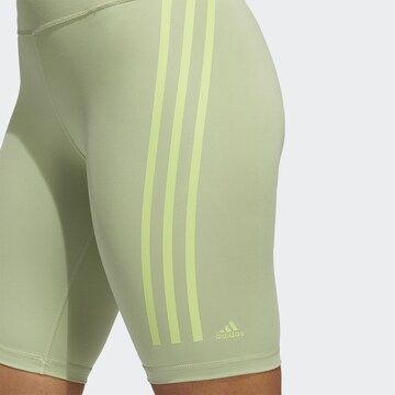 ADIDAS SPORTSWEAR Skinny Workout Pants 'Optime Trainicons' in Green