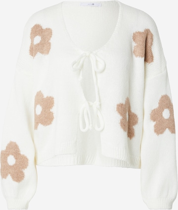 Hailys - Casaco de malha 'Am44elie' em branco: frente