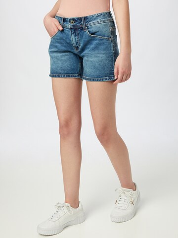 Pepe Jeans Regular Jeans 'Siouxie' in Blauw: voorkant