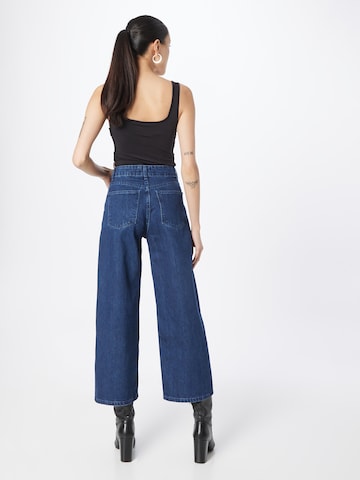 Brava Fabrics - Perna larga Calças de ganga em azul