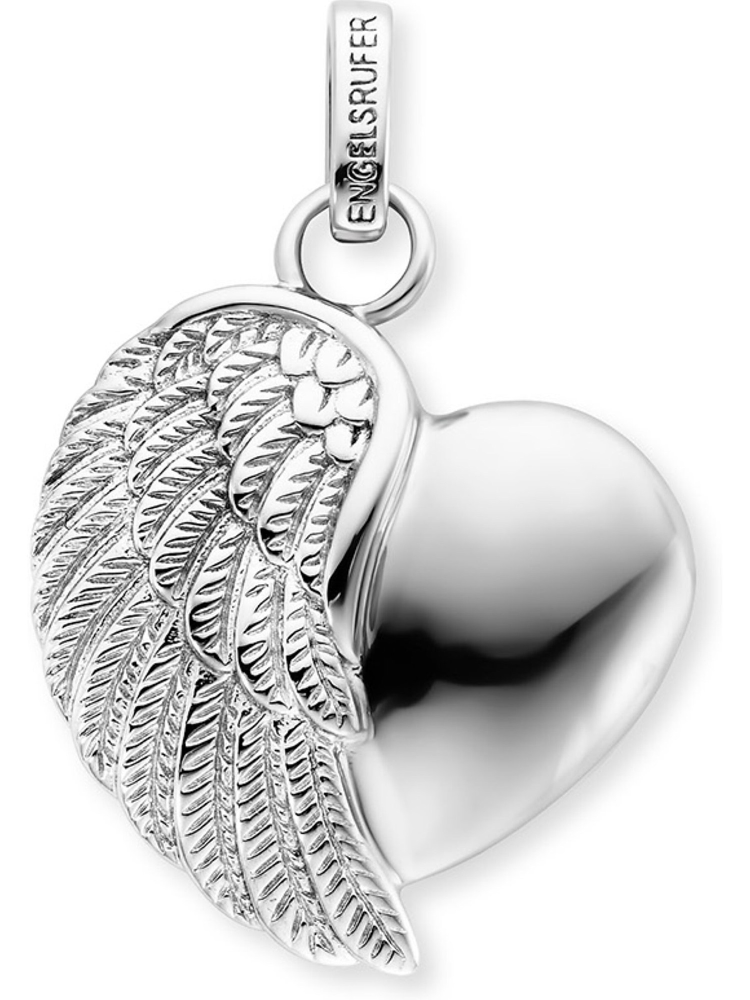 Engelsrufer Anhänger in Silber: Vorderseite