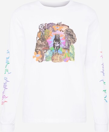 Volcom Sweatshirt 'CHRISSIE' in White: front