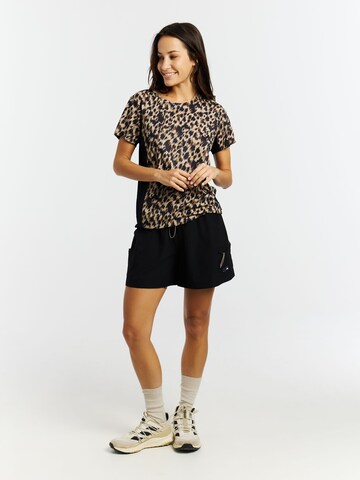 PROTEST Shirt 'PRTPack' in Brown