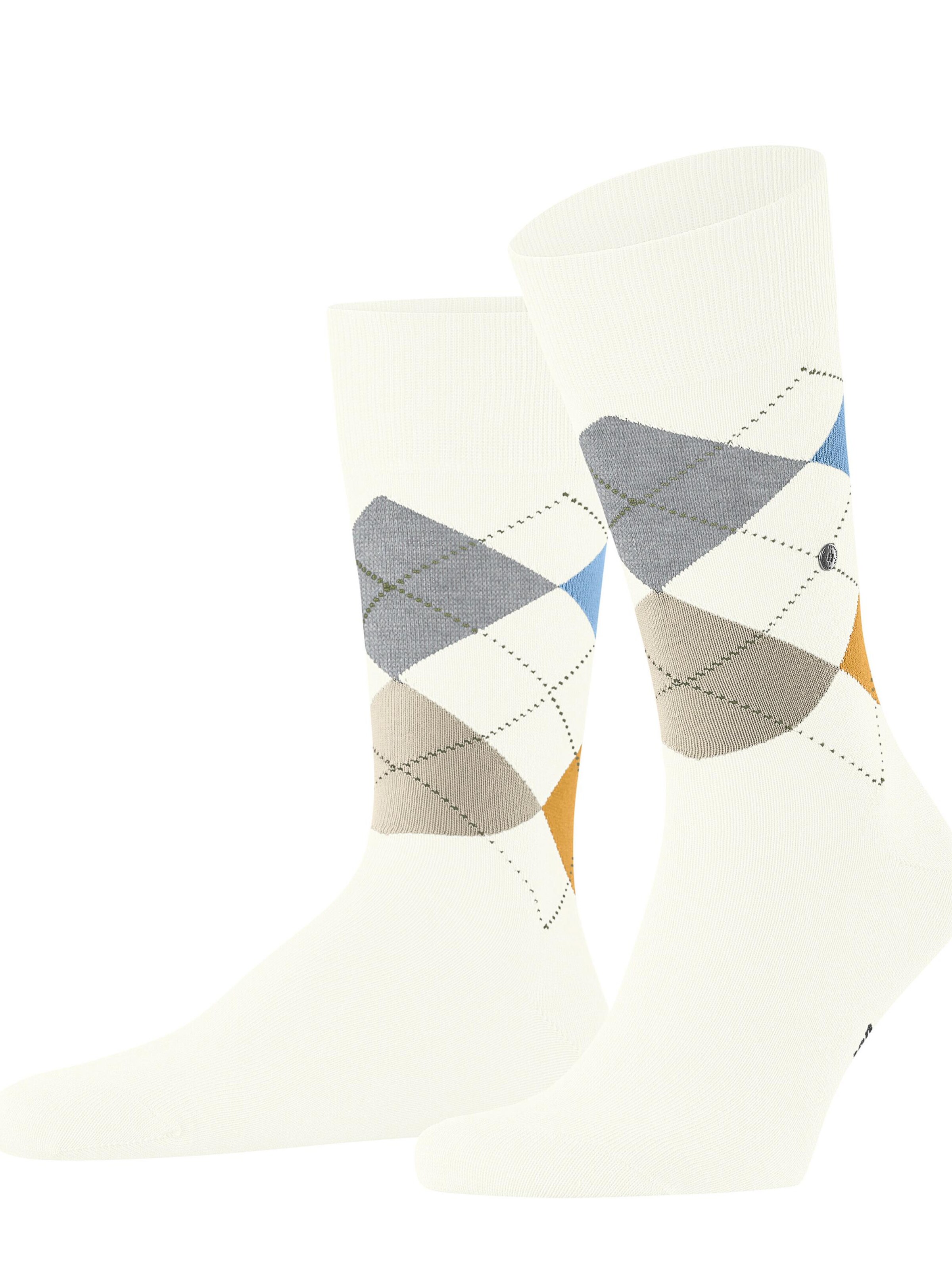 BURLINGTON Socks 'King' in White: front